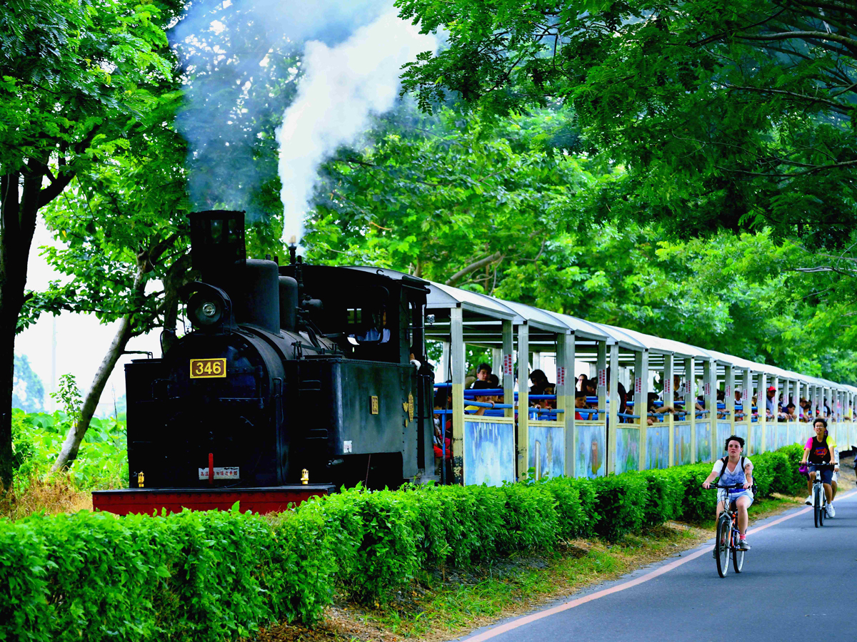 動態展示的老古董-蒸汽火車