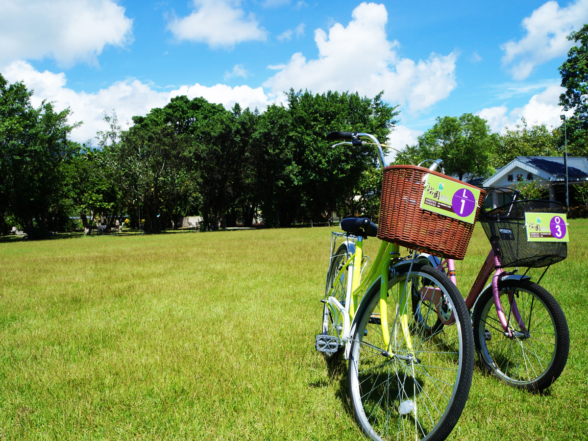 怡園的單車，讓旅客低碳的暢遊壽豐