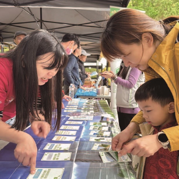東勢林場環教攤位活動